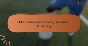 4-1-2-1-2 Formation: Spacing, Movement, Positioning