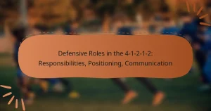 Defensive Roles in the 4-1-2-1-2: Responsibilities, Positioning, Communication