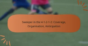 Sweeper in the 4-1-2-1-2: Coverage, Organisation, Anticipation