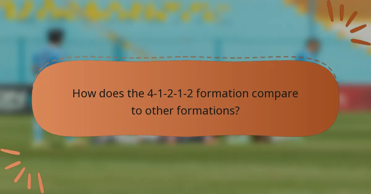 How does the 4-1-2-1-2 formation compare to other formations?